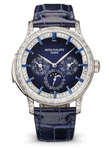 patek philippe baguette diamond replica|Grand Complications Ref. 5374/300P.